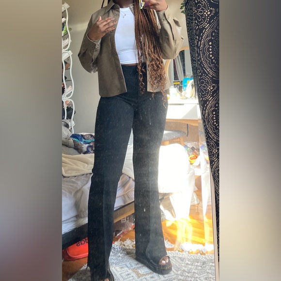 Babaton slit at the bottom pants - Picture 2 of 4